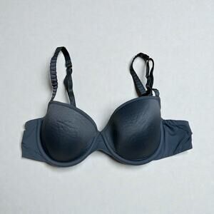 ThirdLove Bra 34 B 1/2 Dusty blue 24/7 classic t shirt bra